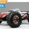 Professional 2.4Ghz 1/8th Scale Exceed RC MadStorm Monster Truck .28 Engine Nitro Power 100% Ready To Run Racing Edition [BravoRed] RC Remote Control Radio Car