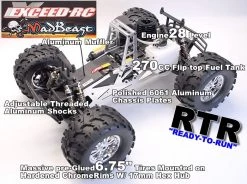 1/8Th Scale Exceed RC Monster Truck RTR MadBeast 2 Speed Yellow Version Almost Ready To Run ARTR RC Remote Control Radio Car -rcMart Online Hobby Shop unnamed file 4552