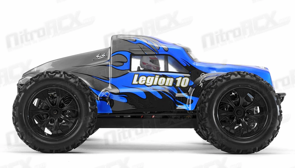 Exceed RC Racing Legion 1/10 Scale Monster Truck Ready To Run 2.4ghz (DD Blue) RC Remote Control Radio Car 4 Exceed RC Racing Legion 1/10 Scale Monster Truck Ready To Run 2.4ghz (DD Blue) RC Remote Control Radio Car - Image 4