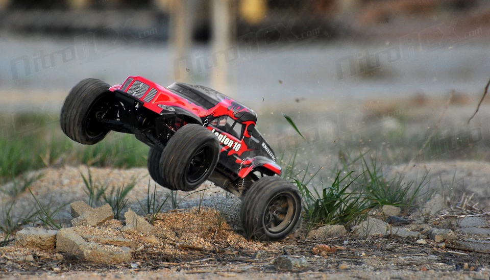 Exceed RC Racing Legion 1/10 Scale Monster Truck Ready To Run 2.4ghz (DD Blue) RC Remote Control Radio Car 7 Exceed RC Racing Legion 1/10 Scale Monster Truck Ready To Run 2.4ghz (DD Blue) RC Remote Control Radio Car - Image 7