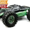 Professional 1/8th Scale Exceed RC MadStorm Monster Truck .28 Engine Nitro Power Almost Ready To Run ARTR Racing Edition [Star Green] RC Remote Control Radio Car