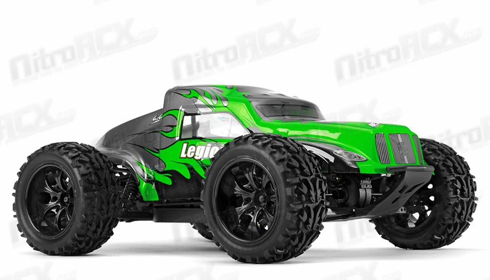 Exceed RC Racing Legion 1/10 Scale Monster Truck Ready To Run 2.4ghz (DD Green) RC Remote Control Radio Car 2 Exceed RC Racing Legion 1/10 Scale Monster Truck Ready To Run 2.4ghz (DD Green) RC Remote Control Radio Car - Image 2