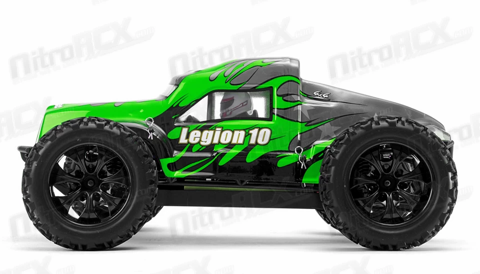 Exceed RC Racing Legion 1/10 Scale Monster Truck Ready To Run 2.4ghz (DD Green) RC Remote Control Radio Car 3 Exceed RC Racing Legion 1/10 Scale Monster Truck Ready To Run 2.4ghz (DD Green) RC Remote Control Radio Car - Image 3