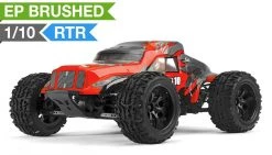 Exceed RC Racing Legion 1/10 Scale Monster Truck Ready To Run 2.4ghz (DD Red) RC Remote Control Radio Car