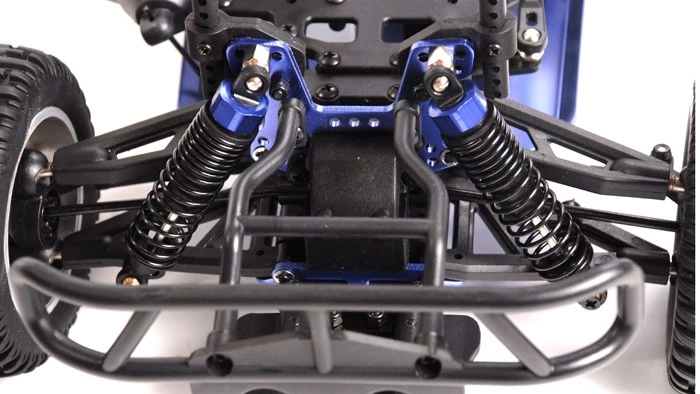 Exceed RC 1/10 Rally Monster GP Nitro Gas Powered .18 Engine 2-Speed Transmission Ready To Run RC Remote Control Radio Car Truck (Stripe Red) 10 Exceed RC 1/10 Rally Monster GP Nitro Gas Powered .18 Engine 2-Speed Transmission Ready To Run RC Remote Control Radio Car Truck (Stripe Red) - Image 10