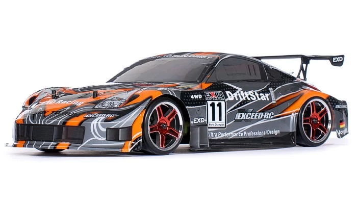 2.4Ghz Brushless Version Exceed RC Drift Star Electric Powered RTR Drift Racing Car 350 Orange Style RC Remote Control Radio Car 3 2.4Ghz Brushless Version Exceed RC Drift Star Electric Powered RTR Drift Racing Car 350 Orange Style RC Remote Control Radio Car - Image 3