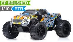 Exceed RC 1/10 2.4Ghz Electric Infinitive EP RTR Off Road Truck (Stripe Blue) RC Remote Control