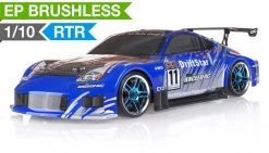 2.4Ghz Brushless Version Exceed RC Drift Star Electric Powered RTR Drift Racing Car 350 Carbon Blue Style RC Remote Control Radio Car