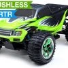 Exceed RC HSP Off Road Truck Radio Car 1/10 Brushless PRO 2.4Ghz Electric Infinitive EP RTR Off Road Truck (AA Green) RC Remote Control With Aluminum Shocks + 3s LiPo Ready