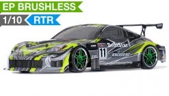 2.4Ghz Brushless Version Exceed RC Drift Star Electric Powered RTR Drift Racing Car 350 Green Style RC Remote Control Radio Car