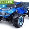 Exceed RC Off Road Truck Radio Car 1/10 Infinitive Brushless PRO 2.4Ghz Electric RTR Off Road Truck (DD Blue) RC Remote Control With Aluminum Shocks + 3s LiPo Ready