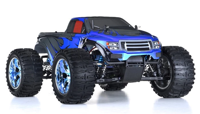 Exceed RC Off Road Truck Radio Car 1/10 Infinitive Brushless PRO 2.4Ghz Electric RTR Off Road Truck (DD Blue) RC Remote Control With Aluminum Shocks + 3s LiPo Ready 4 Exceed RC Off Road Truck Radio Car 1/10 Infinitive Brushless PRO 2.4Ghz Electric RTR Off Road Truck (DD Blue) RC Remote Control With Aluminum Shocks + 3s LiPo Ready - Image 4