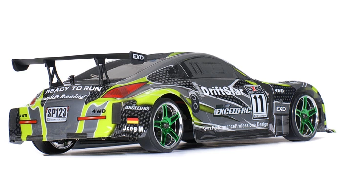 2.4Ghz Brushless Version Exceed RC Drift Star Electric Powered RTR Drift Racing Car 350 Green Style RC Remote Control Radio Car 5 2.4Ghz Brushless Version Exceed RC Drift Star Electric Powered RTR Drift Racing Car 350 Green Style RC Remote Control Radio Car - Image 5