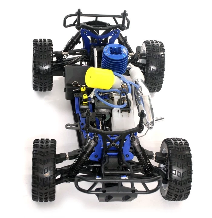 1/8 2.4Ghz Exceed RC Rally 8 .21 Nitro Gas Powered Almost Ready To Run ARTR 4WD Rally Car Stripe Blue RC Remote Control Radio Car 18 1/8 2.4Ghz Exceed RC Rally 8 .21 Nitro Gas Powered Almost Ready To Run ARTR 4WD Rally Car Stripe Blue RC Remote Control Radio Car - Image 18