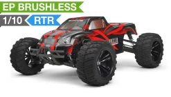Iron Track Bowie 1:10 Scale 4WD Brushless Truck Ready To Run (Red) RC Remote Control Radio Car