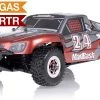 1/8Th Exceed RC Madbash Nitro Powered Almost Ready To Run ARTR Limited Edtion .21 Engine Rally Car Bravo Red RC Remote Control Radio Short Course Truck