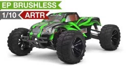 Iron Track Bowie 1:10 Scale 4WD Brushless Truck Almost Ready To Run (Green) RC Remote Control Radio Car
