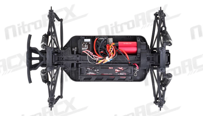 Iron Track Bowie 1:10 Scale 4WD Brushless Truck Almost Ready To Run (Green) RC Remote Control Radio Car 8 Iron Track Bowie 1:10 Scale 4WD Brushless Truck Almost Ready To Run (Green) RC Remote Control Radio Car - Image 8