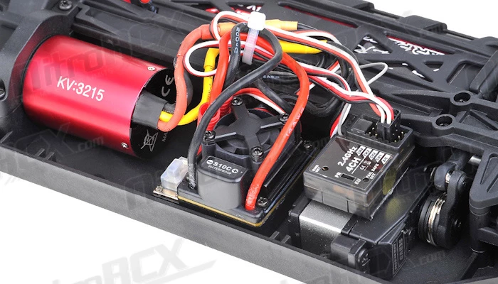 Iron Track Bowie 1:10 Scale 4WD Brushless Truck Almost Ready To Run (Green) RC Remote Control Radio Car 19 Iron Track Bowie 1:10 Scale 4WD Brushless Truck Almost Ready To Run (Green) RC Remote Control Radio Car - Image 19