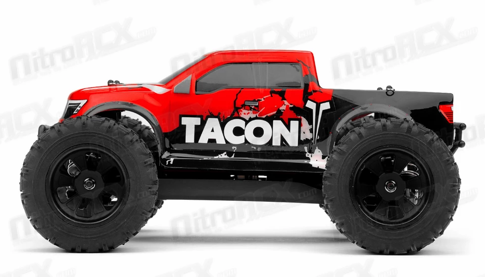 1/14 Tacon Valor Monster Truck Brushless Ready To Run 2.4ghz (Red) RC Remote Control Radio Car 3 1/14 Tacon Valor Monster Truck Brushless Ready To Run 2.4ghz (Red) RC Remote Control Radio Car - Image 3