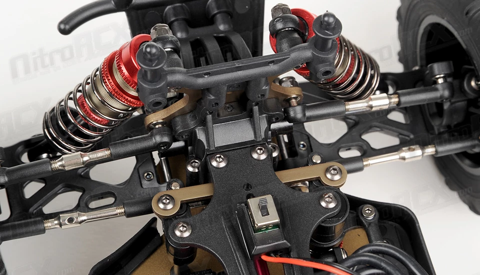 1/14 Tacon Valor Monster Truck Brushless Ready To Run 2.4ghz (Red) RC Remote Control Radio Car 15 1/14 Tacon Valor Monster Truck Brushless Ready To Run 2.4ghz (Red) RC Remote Control Radio Car - Image 15