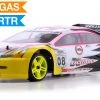 On Road Racing Car Radio 1/10 2.4Ghz Exceed RC Nitro Gas Powered Ultra RTR On Road Racing Car Fire Yellow RC Remote Control