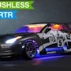 Exceed RC 2.4Ghz MadSpeed Drift Car Brushless Edition 1/10 Electric Ready To Run Drift Car W/ LED Head Lights (Grey) RC Remote Control Radio Car