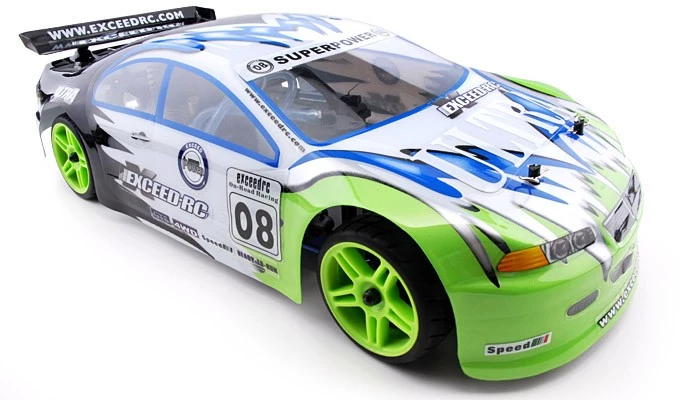On Road Racing Car Radio 1/10 2.4Ghz Exceed RC Nitro Gas Powered Ultra RTR On Road Racing Car Fire Green RC Remote Control 5 On Road Racing Car Radio 1/10 2.4Ghz Exceed RC Nitro Gas Powered Ultra RTR On Road Racing Car Fire Green RC Remote Control - Image 5