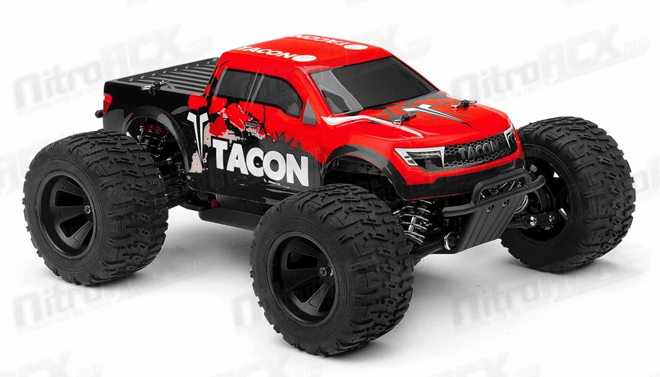 1/14 Tacon Valor Monster Truck Brushed Ready To Run 2.4ghz (Red) RC Remote Control Radio Car 6 1/14 Tacon Valor Monster Truck Brushed Ready To Run 2.4ghz (Red) RC Remote Control Radio Car - Image 6