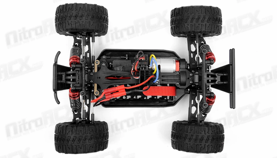 1/14 Tacon Valor Monster Truck Brushed Ready To Run 2.4ghz (Red) RC Remote Control Radio Car 11 1/14 Tacon Valor Monster Truck Brushed Ready To Run 2.4ghz (Red) RC Remote Control Radio Car - Image 11
