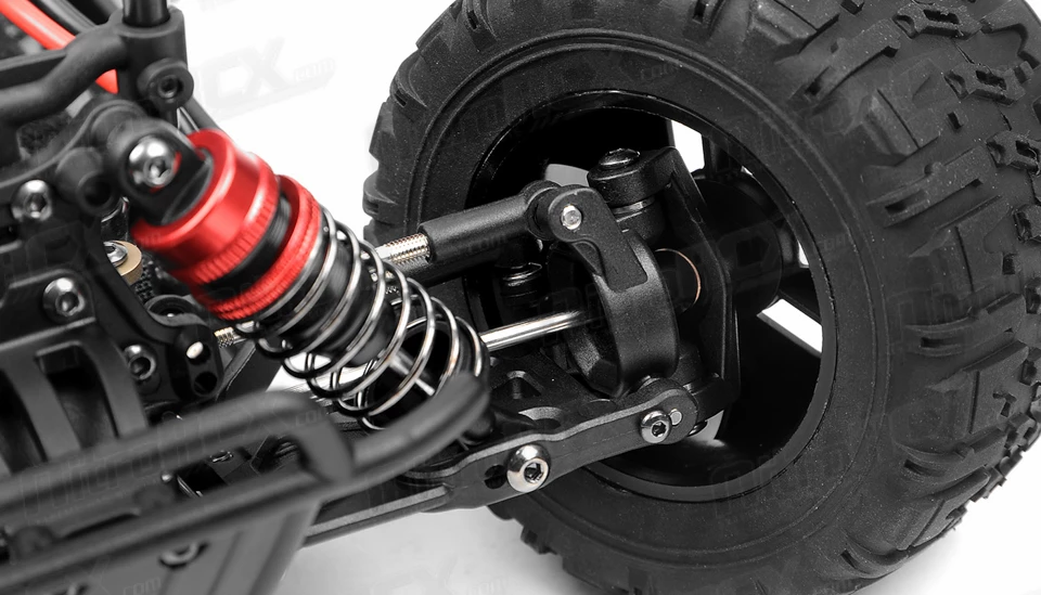 1/14 Tacon Valor Monster Truck Brushed Ready To Run 2.4ghz (Red) RC Remote Control Radio Car 16 1/14 Tacon Valor Monster Truck Brushed Ready To Run 2.4ghz (Red) RC Remote Control Radio Car - Image 16