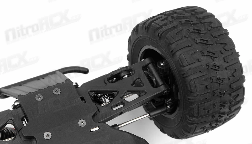 1/14 Tacon Valor Monster Truck Brushed Ready To Run 2.4ghz (Red) RC Remote Control Radio Car 17 1/14 Tacon Valor Monster Truck Brushed Ready To Run 2.4ghz (Red) RC Remote Control Radio Car - Image 17