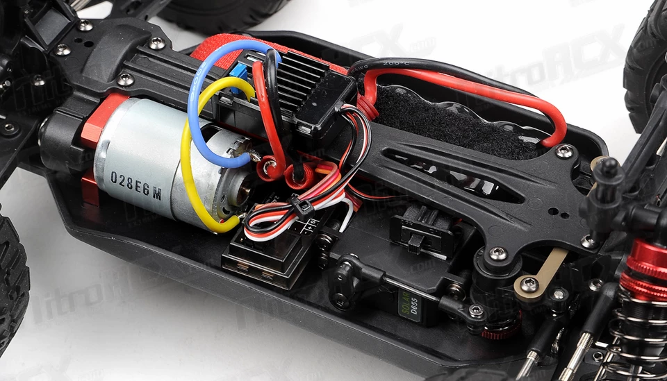 1/14 Tacon Valor Monster Truck Brushed Ready To Run 2.4ghz (Red) RC Remote Control Radio Car 18 1/14 Tacon Valor Monster Truck Brushed Ready To Run 2.4ghz (Red) RC Remote Control Radio Car - Image 18