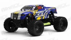 Exceed RC Truck Radio Car 1/16 2.4Ghz Magnet EP Electric Powered RTR Off Road Truck Stripe Blue RC Remote Control Car