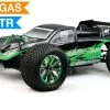Exceed RC Professional 1/8 Scale 2.4Ghz Nitro Gas Powered Ready To Run .28 MadWarrior RTR Racing Edition RC Remote Control Radio Truggy Racing Edition (Star Green)