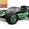 Professional 1/8Th Scale Nitro Powered Exceed RC Almost Ready To Run ARTR .28 MadWarrior ARTR Racing Edition [Star Green] RC Remote Control Radio Truck