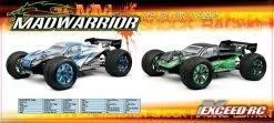 Professional 1/8Th Scale Exceed RC MadWarrior .28 Engine Nitro Gas Powered Almost Ready To Run ARTR Off Road Truggy Racing Edition [Alpha Blue] RC Remote Control Radio Car -rcMart Online Hobby Shop unnamed file 6077