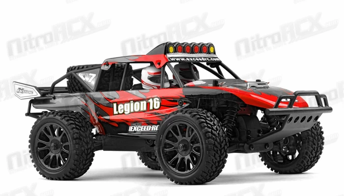 Exceed RC 1/16 Legion Racing Desert Monster Truck Ready To Run 2.4ghz (DD Red) RC Remote Control Radio Car 2 Exceed RC 1/16 Legion Racing Desert Monster Truck Ready To Run 2.4ghz (DD Red) RC Remote Control Radio Car - Image 2