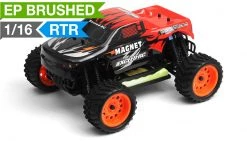 Exceed RC Truck Radio Car 1/16 2.4Ghz Magnet EP Electric Powered RTR Off Road Truck Sava Red RC Remote Control Car