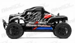 Mini MadBeast 1/18 Scale Electric Monster Truck Ready To Run RC Remote Control Radio Truck(Black Silver) -rcMart Online Hobby Shop unnamed file 6298