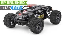 Iron Track Electric Mastadon 1:18 4WD Truck Ready To Run (Black) RC Remote Control Radio Car
