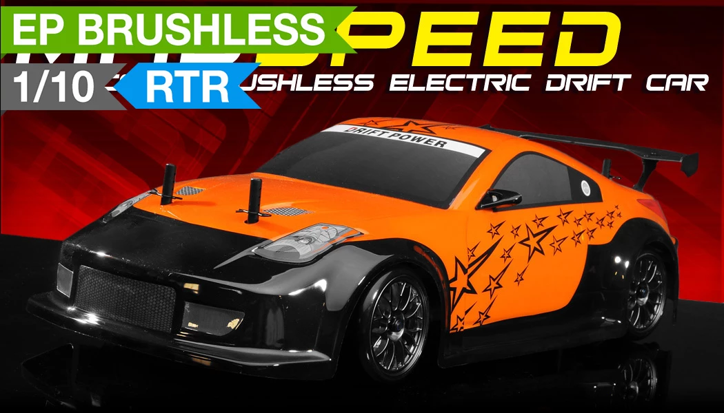 Exceed RC 2.4Ghz MadSpeed Drift Car Brushless Edition 1/10 Electric Ready To Run Drift Car (Orange) RC Remote Control Radio Car 1 Exceed RC 2.4Ghz MadSpeed Drift Car Brushless Edition 1/10 Electric Ready To Run Drift Car (Orange) RC Remote Control Radio Car