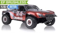 Racing Radio Car 1/8Th Exceed RC Madbash Electric Brushless Racing Edition RTR Ready To Run Rally Car Bravo Red RC Remote Control Short Course Truck