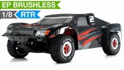 1/8Th Mad Code Short Course Racing Edition RTR Ready To Run Rally Car W/ Brushless/ESC/Lipo (Red) RC Remote Control Radio Car