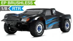 1/8Th Mad Code Short Course Racing Edition RTR Ready To Run Rally Car W/ Brushless/ESC/Lipo (Blue) RC Remote Control Radio Car