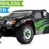 1/8Th Mad Code Short Course Racing Edition RTR Ready To Run Rally Car W/ Brushless/ESC/Lipo (Green) RC Remote Control Radio Car