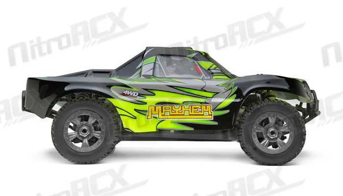 Iron Track MegaE8SCL Mayhem 1/8 ARTR 4WD Brushless Short Course Truck (Green) RC Remote Control Truck 5 Iron Track MegaE8SCL Mayhem 1/8 ARTR 4WD Brushless Short Course Truck (Green) RC Remote Control Truck - Image 5