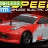 Exceed RC 2.4Ghz MadSpeed Drift Car Brushless Edition 1/10 Electric Ready To Run Drift Car (Fire Red) RC Remote Control Radio Car