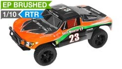 Exceed RC 1/10 2.4Ghz Short Course Electric Rally Monster RTR Off Road Rally Truck Carbon Orange RC Remote Control Rally Truck Radio Car