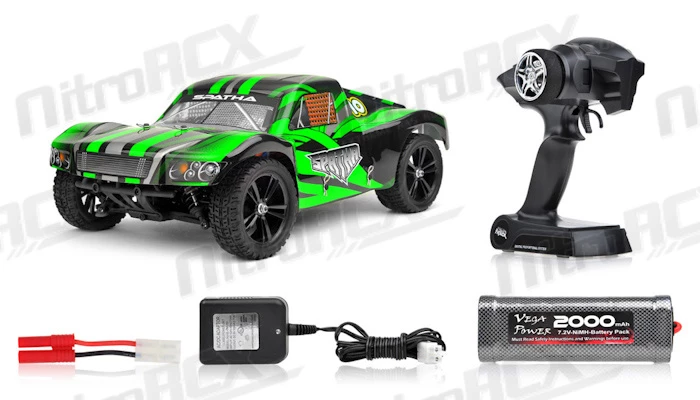 Iron Track Spatha 1:10 Scale 4WD Electric Short Course Truck Ready To Run (Green) RC Remote Control Radio Car 6 Iron Track Spatha 1:10 Scale 4WD Electric Short Course Truck Ready To Run (Green) RC Remote Control Radio Car - Image 6